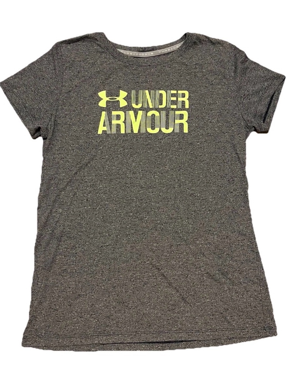 Under Armour Short Sleeve T Shirt Threadborne Loose Womens Size S Activewear